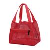 Portable Mesh Beach Bag Clear Travel Wash Bag Zipper Shower Cosmetic Bag  Bath