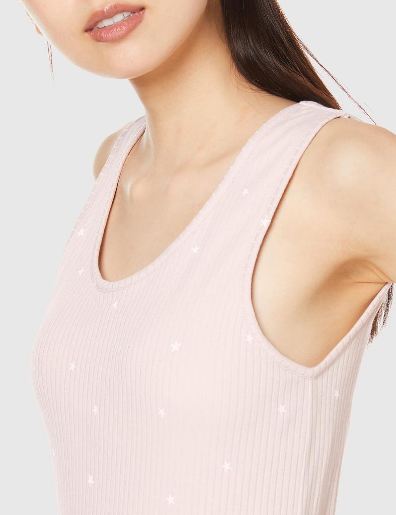 Gelato Pique Star Print Tank Top PWCT214269 Pink F Women's