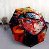 1pc Vivid Naruto Automatic Opening and Closing Umbrella - Small Umbrella Suitable for Various Occasions, Portable 3-Fold Small Umbrella for Men and Wo