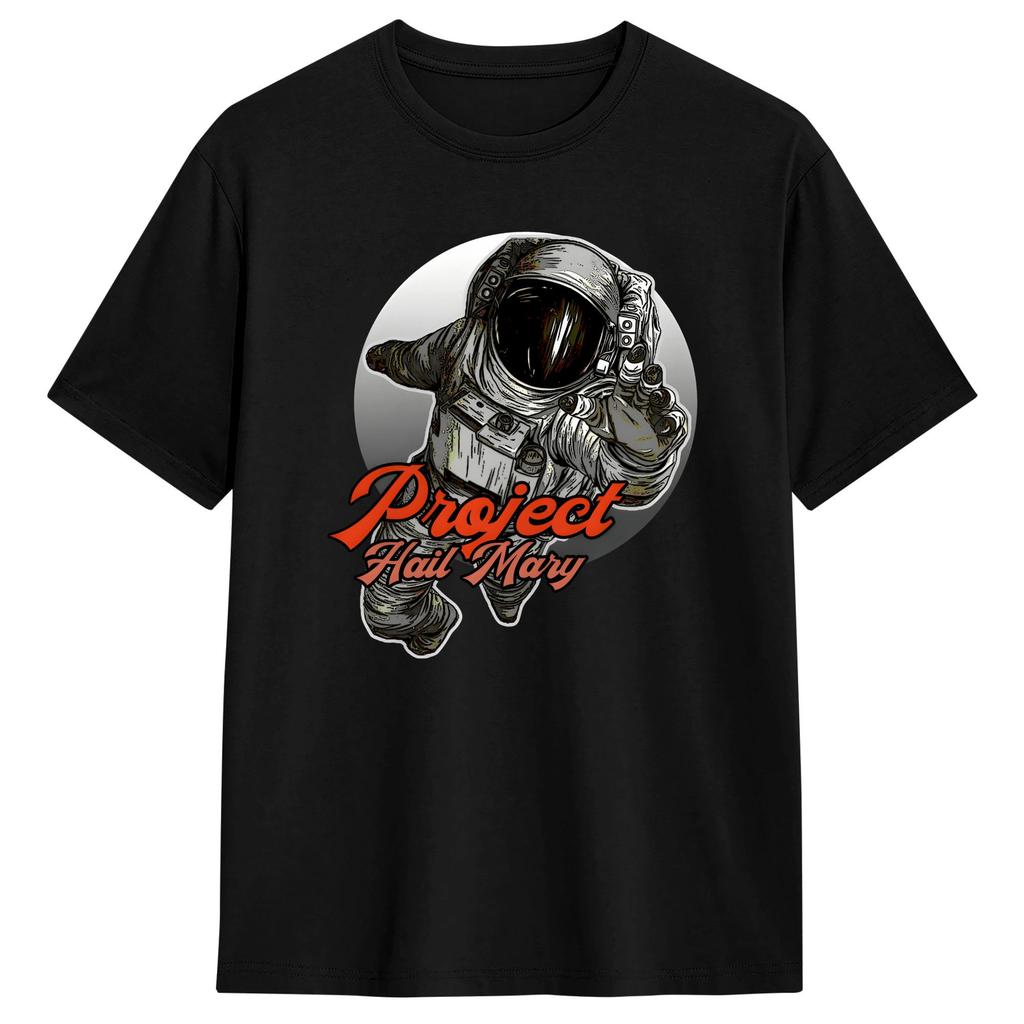Amaze Amaze Project Hail Mary Cotton T Shirt For Unisexs Beach Streetwear Tshirts Fashion Tees Plus Size Wholesale Tops