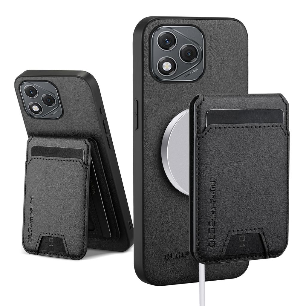 Portofel Suport Card Husă pentru Honor 400 200 90 Magic 7 Lite Husă Magnetică Piele pentru Suport Mag-safe Carcasă Moale pentru Telefon