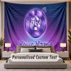 Custom Name Text Tapestry Austria Wien FC Personalized Polyester Wall Tapestry For Bedroom And Room