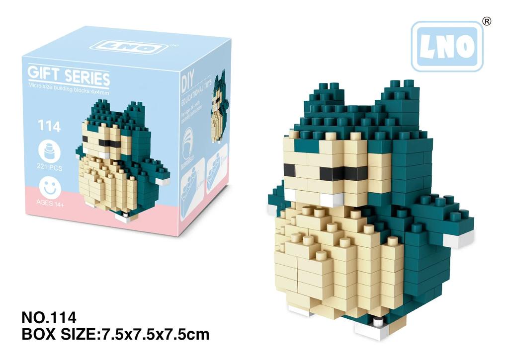 Non-Toxic Pokemon Small Blocks Nanoblock Charizard Kyogre Groudon Rayquaza Model Education Graphics Toys For Kids Birthday Gift Toys