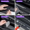 2026 For Leapmotor T03 S01 C11 C01 C10 C16 B10 All Series Car Threshold Strip Carbon Fiber Film Door Sill Stickers Accessories