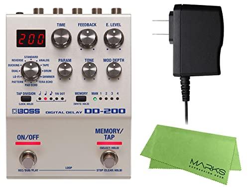 

BOSS Delay Genuine AC Adapter Marks Original Cross Set - Effector/Digital DD-200 + PSA-100S2 + білий