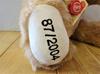[USED] Limited Edition Herman Athens Olympic Games Commemorative Teddy Bear with Serial Number