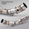 ER6N, Ninja 650, Versys 650, ER6F, Z650 Front & Rear Exhaust Pipe Modification