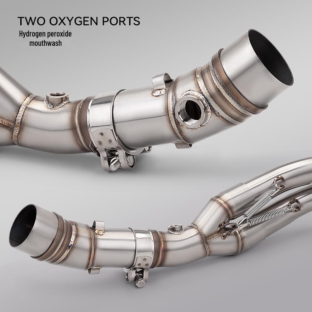 ER6N, Ninja 650, Versys 650, ER6F, Z650 Front & Rear Exhaust Pipe Modification