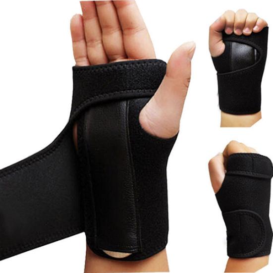 Breathable Carpal Tunnel Splint Wrist Glove Arthritis Sprain Strain Support Bracer