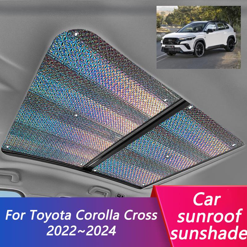 Шторка люка для Toyota Corolla Cross XG10 Солнцезащитная шторка крыши Теплоизоляционная крышка Автомобильная шторка люка Автомобиль