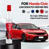 For HONDA CIVIC Touch Up Paint Wheel Repair Kit Quick And Easy Wheel Scratch Repair Rim Paint For Car Wheel Repair Silver Black