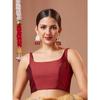 Women Sleeveless Square Neck Blouse Indian Bollywood Party Wear Stitched Choli