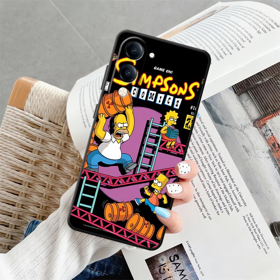 Case for Vivo Y31 Y36 Y27 Y16 Y17 Y12 Y15S Y33S Y35 Y19 Y22 Y30 Y02 Y11 Y20 Y21 Phone Cover Fun S-simpsons