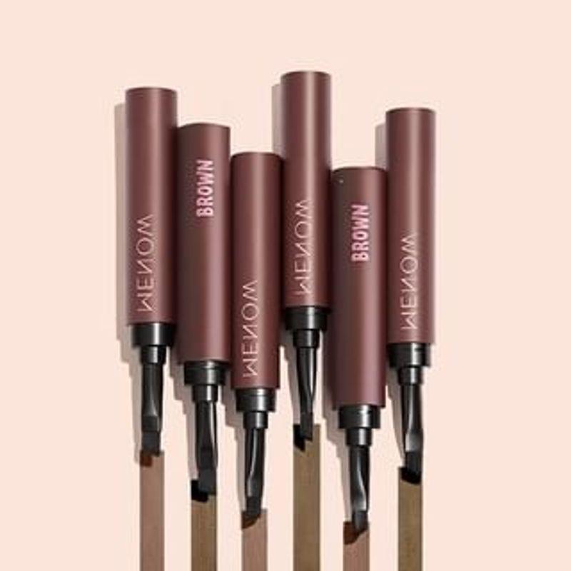 MENOW - Matte Eyebrow Cream - 2 Colours 01 Black Tea Brown - 1.2g