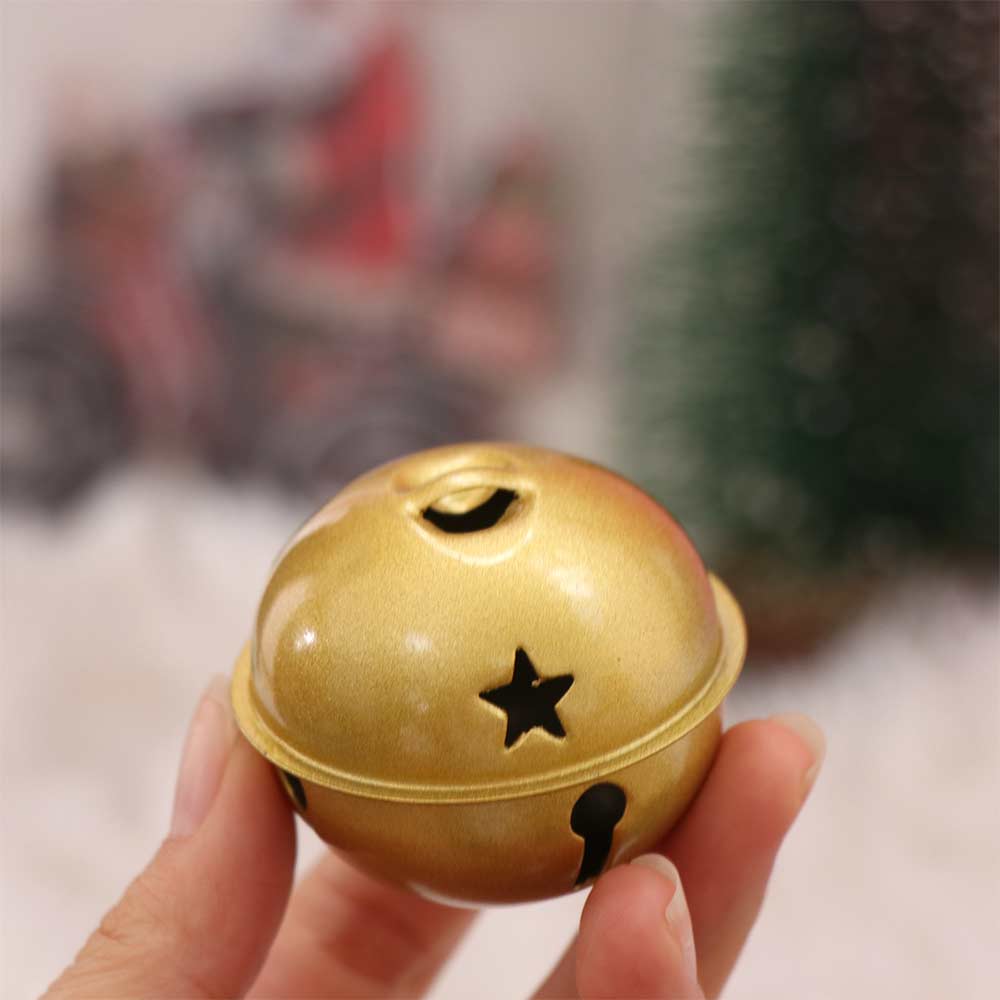 Colorful Christmas Jingle Bells Handmade Christmas Tree Bells Christmas Bells Crafts Accessories