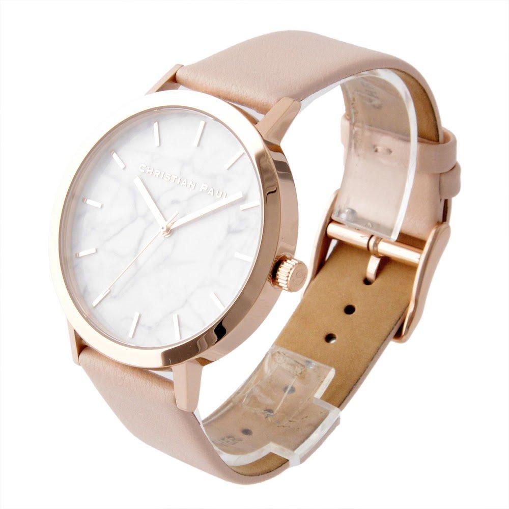 Christian Paul Marble BONDI Unisex Watch White MR-07 [Re-imported]