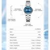 CURREN Brand Quartz Watch for Women Fashion Luxury Round Stainless Steel Waterproof Luminous Ladies Wristwatch