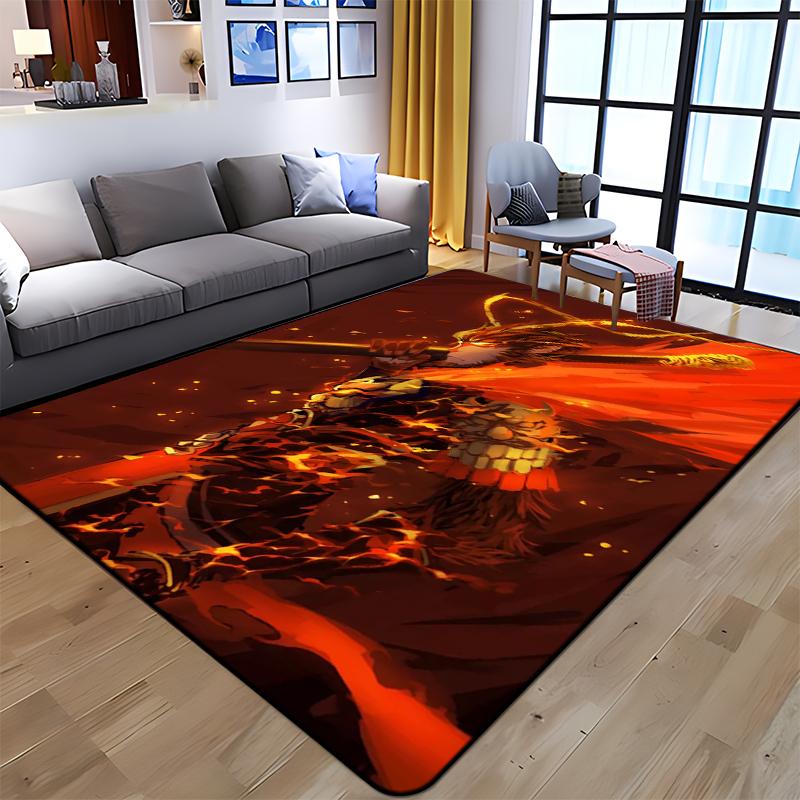 Sun WuKong Monkey King Printed Carpet for Living Room Large Area Rug Soft Mat E-sports Chair Carpets Alfombra Gifts Dropshopping