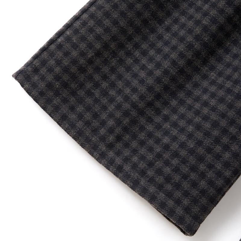 Tachi Women's Retro Plaid Elastic Waist Wide-Leg Pants