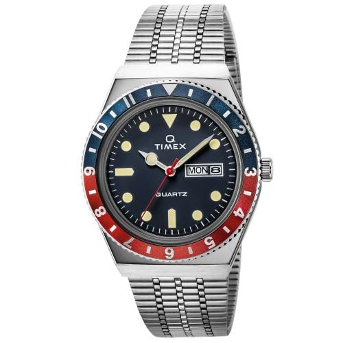

TIMEX Men s Watch Q Blue/Red TW2T80700