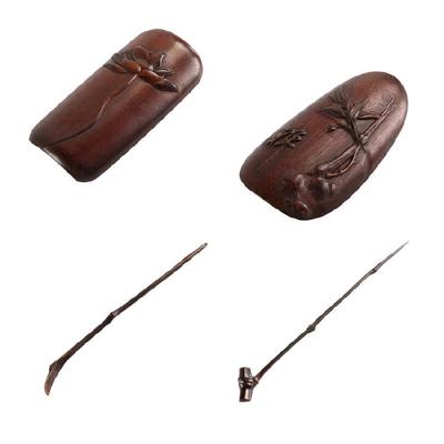 Natural Bamboos Teas Scoops Spoon Needle For Teas Ceremony And Coffee Brewing Antislip Handle Easy Cleaning Kitchen Utensils