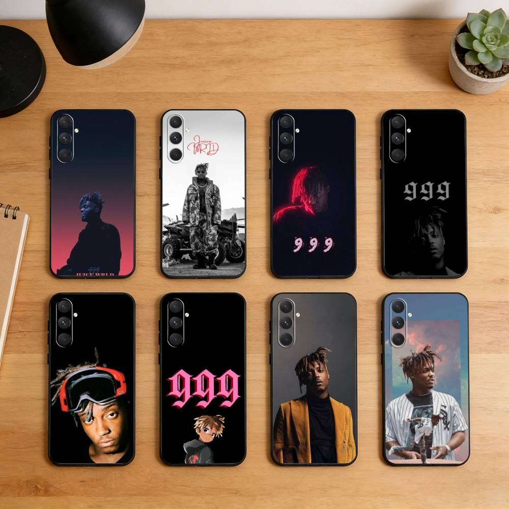 Rapper J-Juice W-wrld Phone Case For Samsung S26,S25,S24,S23,S22,S21,Ultra,Plus,FE Black Soft Cover