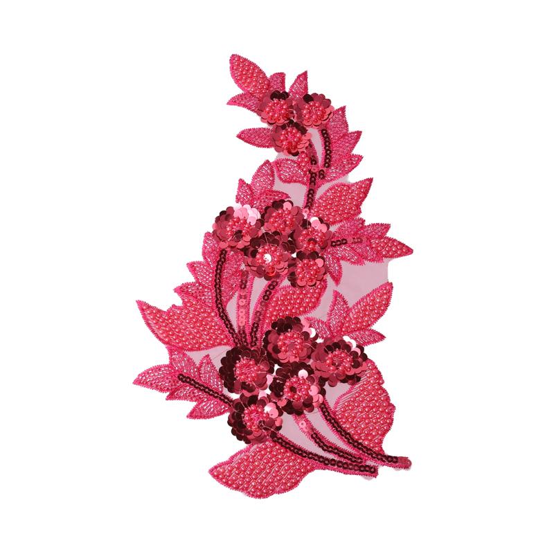 

1PC Mesh DIY Embroidery Flower Performance Costume Multiple Options Available