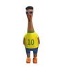 1/2Pcs Football Theme Screaming Chicken Toy, Stress Relief Cartoon Football Star Chick Squeeze Toy, Game Day Cheer Gift for Soccer Fans