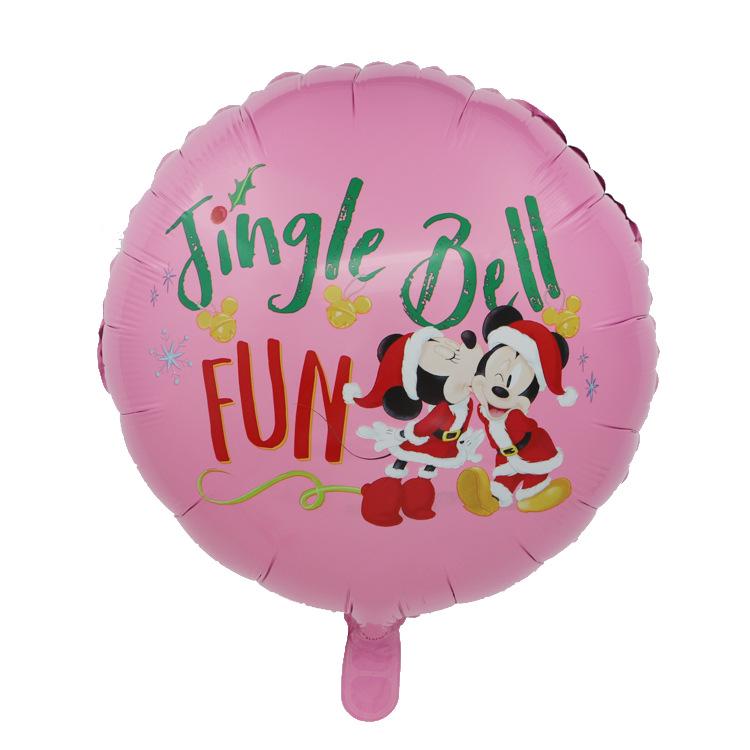 Christmas Party Decoration Set: Santa Claus & Snowman Balloons