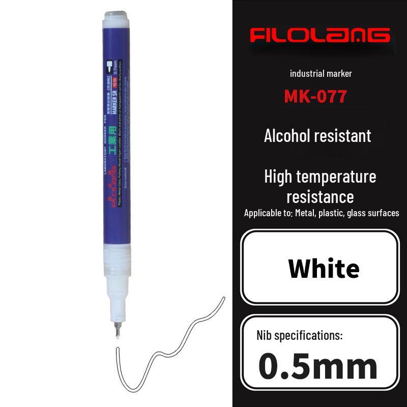 Ferrolan MK-077 Industrial Oil-Based Refillable Waterproof Quick-Dry Fade-Resistant Pen