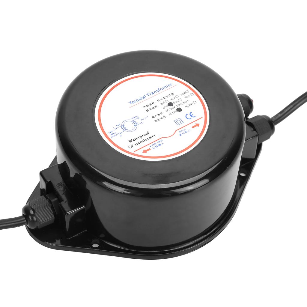 60W Wasserdichter elektronischer Transformator zu AC12V AC-Spannungswandler für LED CN