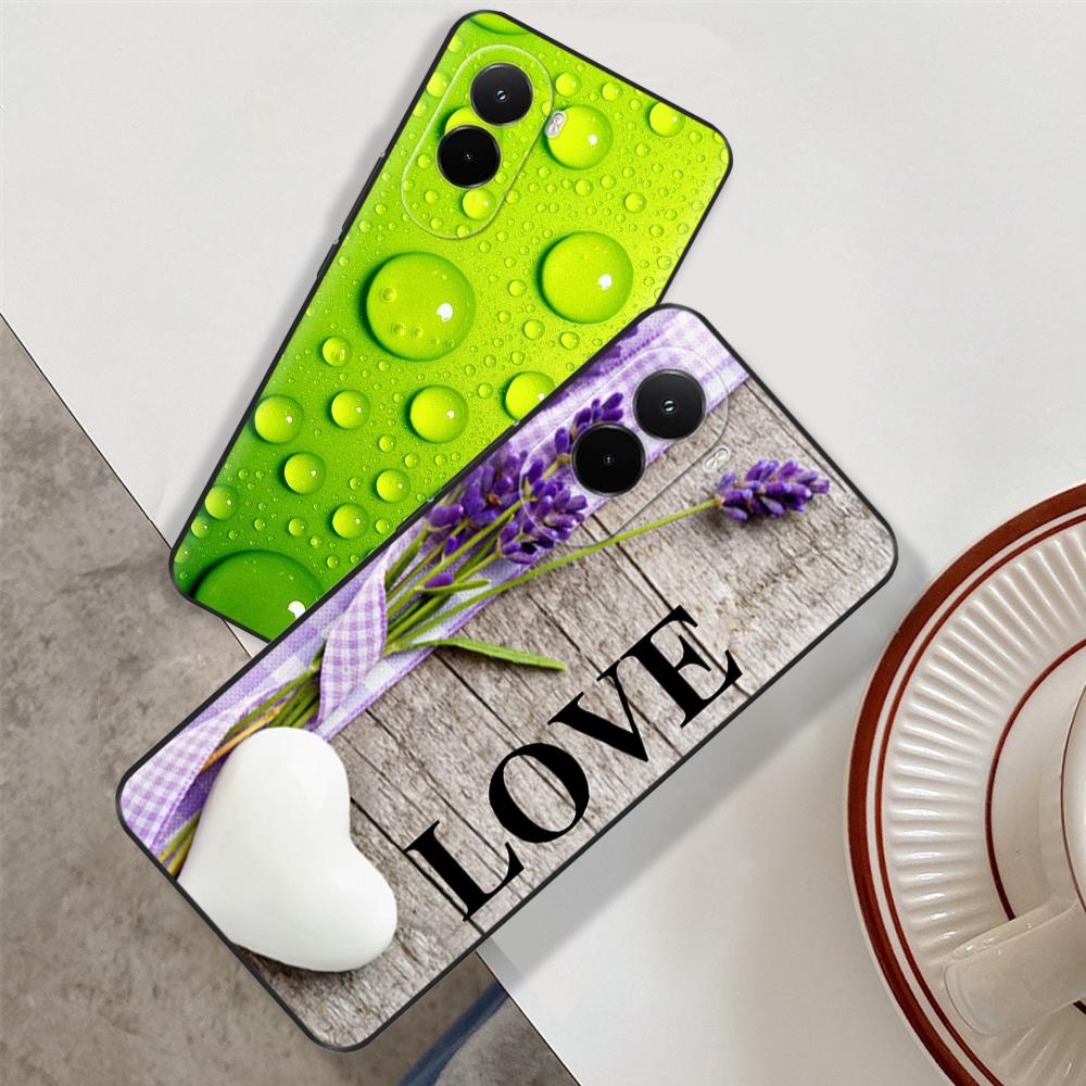 Soft Case For Xiaomi Poco M7 4G Luxury Print Back Cover For PocoM7 M7 Silicone Bumper Protective Shockproof Capa Pocom7 4G Coque