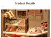 Puppenhaus DIY Bausatz Set Miniatur Schokoladengeschäft Chocolatier (t-FREAK)