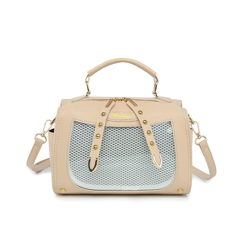 

[Закат Мокко] Оригинальная сумка-боль Wudong Shop Ручная Сумка на Плечо Наклонная Сумка Прозрачная Универсальная Антикварная Женская Сумка для Перекуса хаки