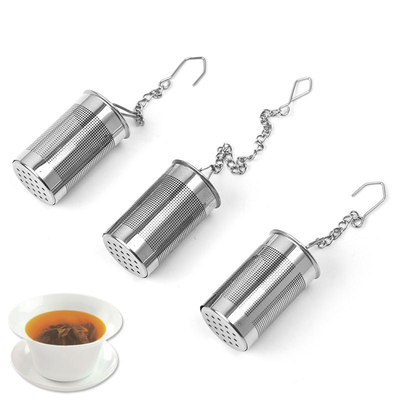 1Pcs 304 Stainless Steel Tea Strainers Tea Infuser Strainers Tea Filters Kitchen