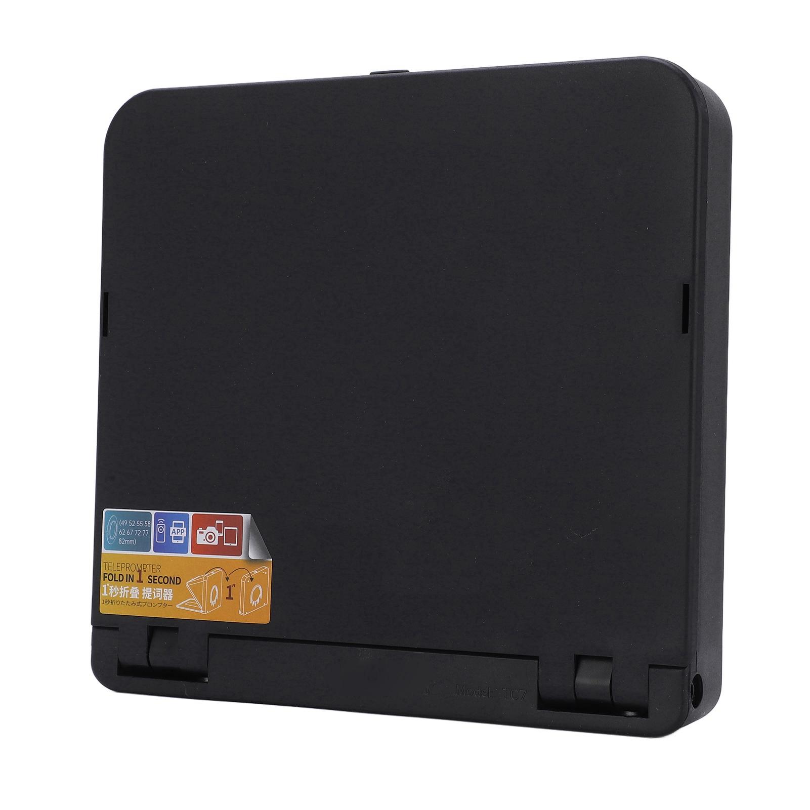 

TC7 Складной портативный телесуфлер для смартфона, планшета, зеркальной камеры с дистанционным управлением