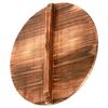 Wooden Wok Lid Thick Vintage Style Pot Cover For Steam Retention Anti-Splash Cooking Kitchenware Household Wok Accessories