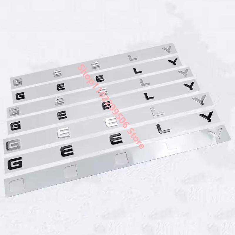 GEELY dopis štítek Odznak kufru auta samolepky pro řadu Geely Atlas EmgrandGT monjaro coolray upravený karoserie kufr a
