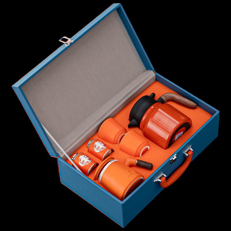 Ceramic Insulated Flask & Drinkware Gift Sets