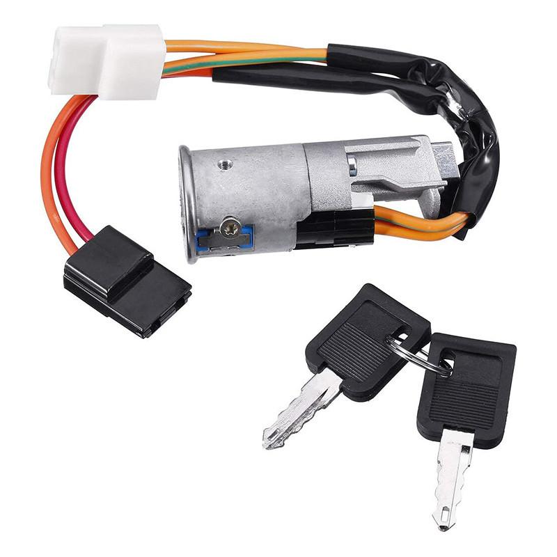 7700765533 Ignition Lock Barrel Switch with 2 Keys for Nissan Primastar 2001-2014/Opel/Vauxhall Vivaro 2001-2014