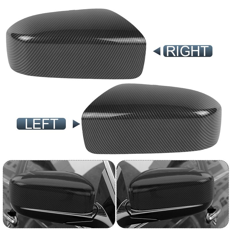 Door Wing Side Mirror Housing Cover For Honda Accord 2003 2004 2005 2006 2007 US Version Left Right Side Rearview Mirror Cap