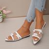 Women Flats Slippers 2025 New Summer Daily Casual Beach Slippers Comfortable Sexy Sandals Slides Women Shoes for Women
