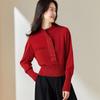 Petite 100% Wool Pullover Knit Sweater