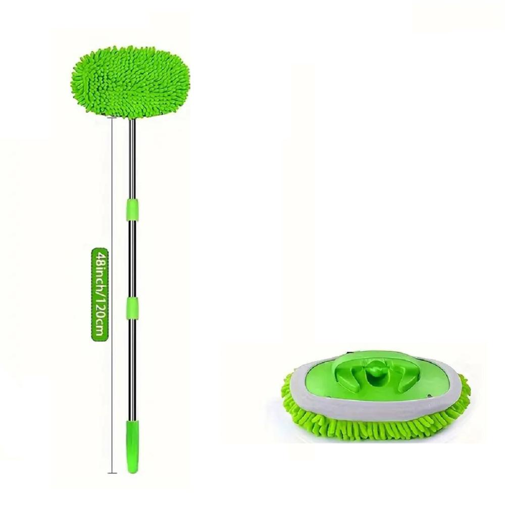 

Автомобильная щетка для мытья швабры с длинной ручкой 120,65 см, набор для мытья, очистки, чистки, автомобильного грузовика, внедорожника, автофургона, прицепа, губки для пыли