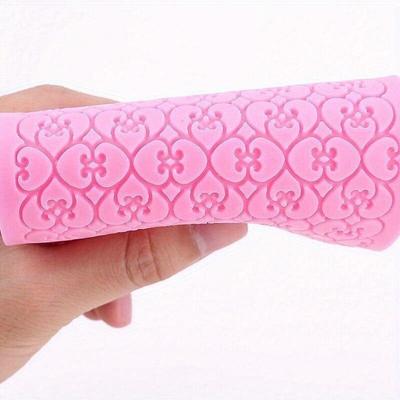 1pc Wedding Cookies Chocolate Drawing Painting Lace Silicone Mold Sugar Craft Fondant Mat Cake Decorating Baking Tool Mould