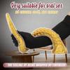 Golden Octopus Tentacle Anal Plug & Whip - Soft Dilator & Female Masturbator Toy