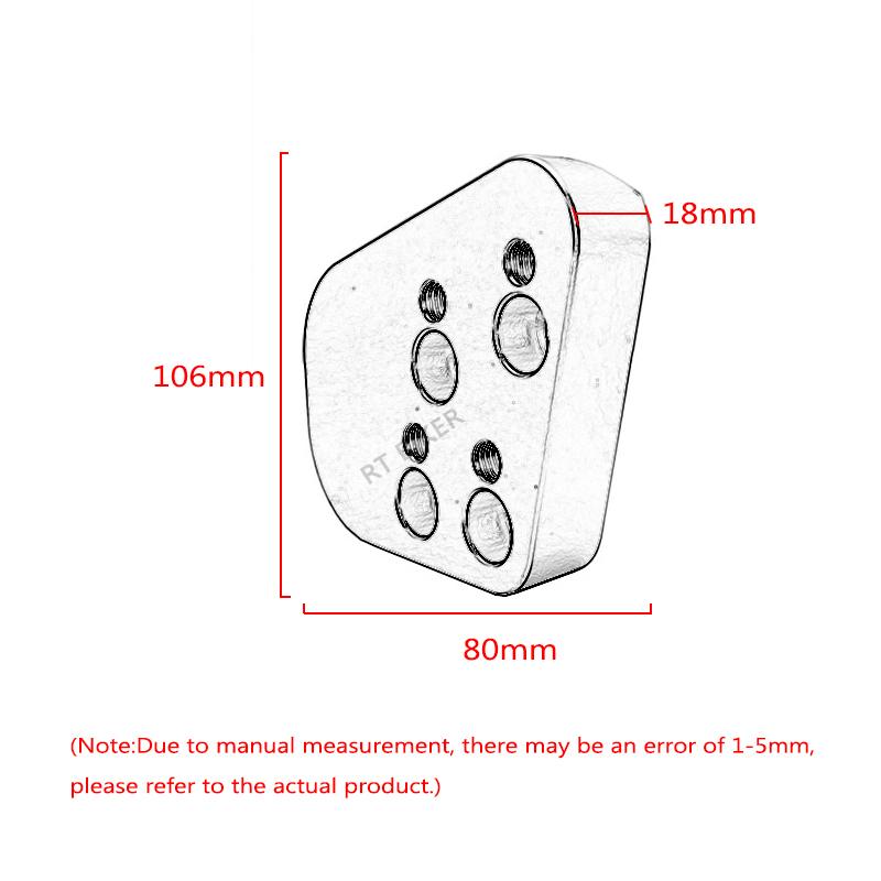 Motorcycle Handlebar Risers Height Up Adapters For BMW R1100R R1100RT R1150R R1150RT R1200RT R 1100R 1100RT 1150R 1150RT 1200RT