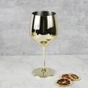 Edelstahl Weinglas Bruchsicher Elegant Unzerbrechlich Metall Weinkelch Kühl halten 500ml