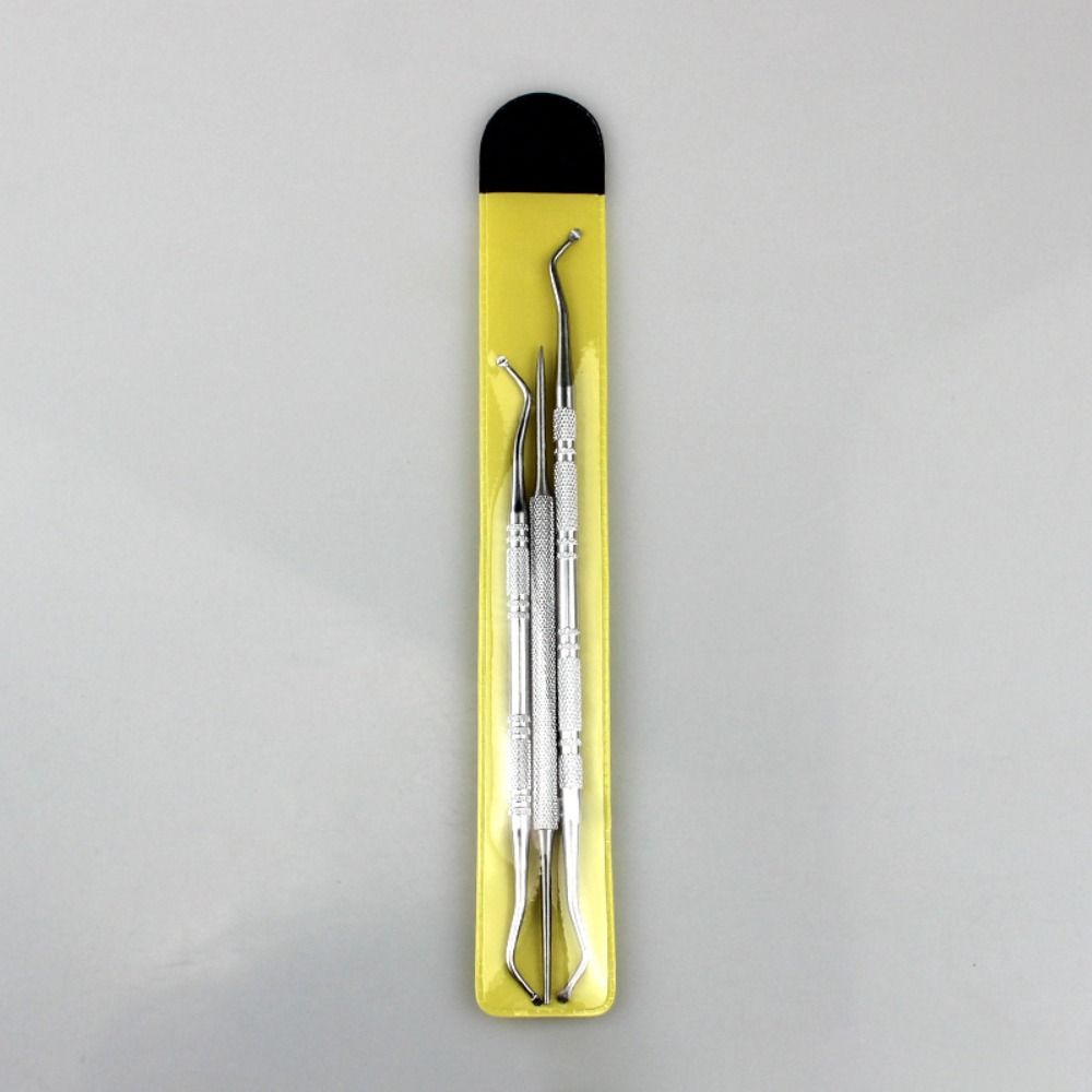 3pcs Upgraded Ingrown Toenail Tool Double Ended Design Ingrown Toenail File and Lifters Ingrown Toenail Removal Kit Professional