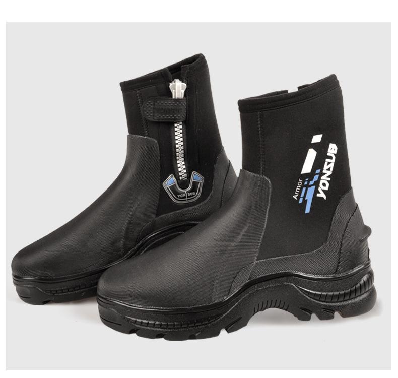 5mm Dive Boots Neoprene Wetsuit Boots Men Snorkeling Scuba Diving Water Beach Sports Wetsuit Boot